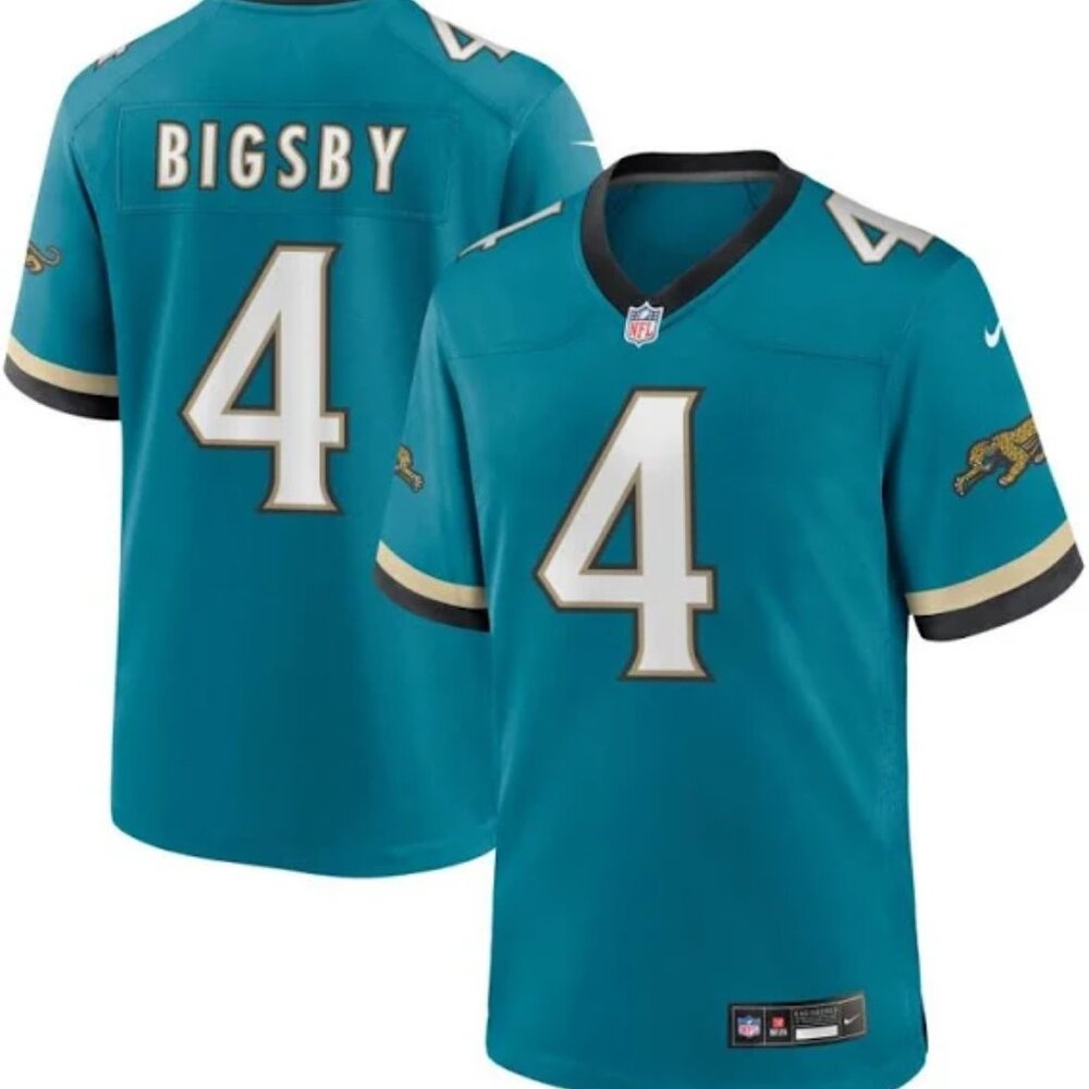 4 Tank Bigsby Teal Stitched Jersey